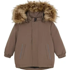 Color Kids - Baby's Parka with Fake Fur - Winterjacke