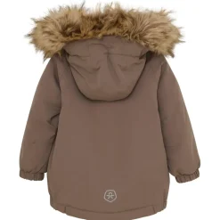 Color Kids - Baby's Parka with Fake Fur - Winterjacke