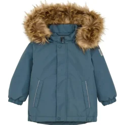 Color Kids - Baby's Parka with Fake Fur - Winterjacke