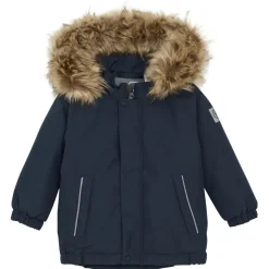 Color Kids - Baby's Parka with Fake Fur - Winterjacke