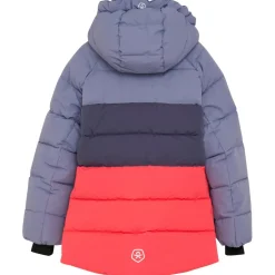 Color Kids - Girl's Ski Jacket Quilt & Colorblock - Skijacke