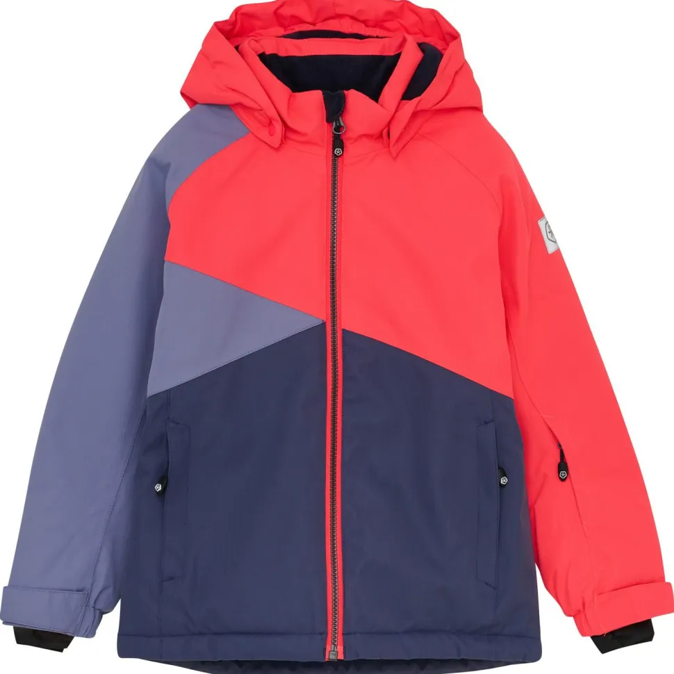 Color Kids - Girl's Ski Jacket Colorblock - Skijacke