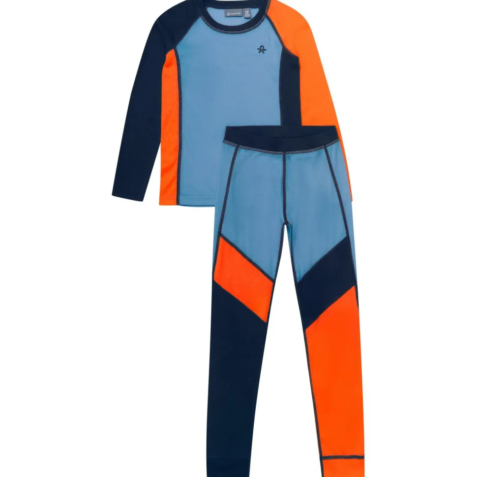 Color Kids - Kid's Ski Underwear Colorblock - Kunstfaserunterwäsche
