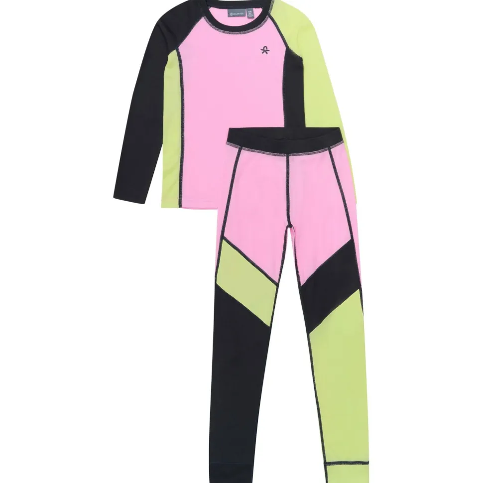 Color Kids - Kid's Ski Underwear Colorblock - Kunstfaserunterwäsche
