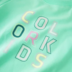 Color Kids - Kid's Sweat with Logo Print - Pullover