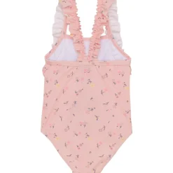 Color Kids - Kid's Swimsuit with Frills AOP - Badeanzug