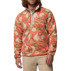 Columbia - Helvetia II Printed Half Snap Fleece - Fleecepullover