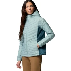 Columbia - Women's Powder Pass III Hybrid Hooded Jacket - Kunstfaserjacke