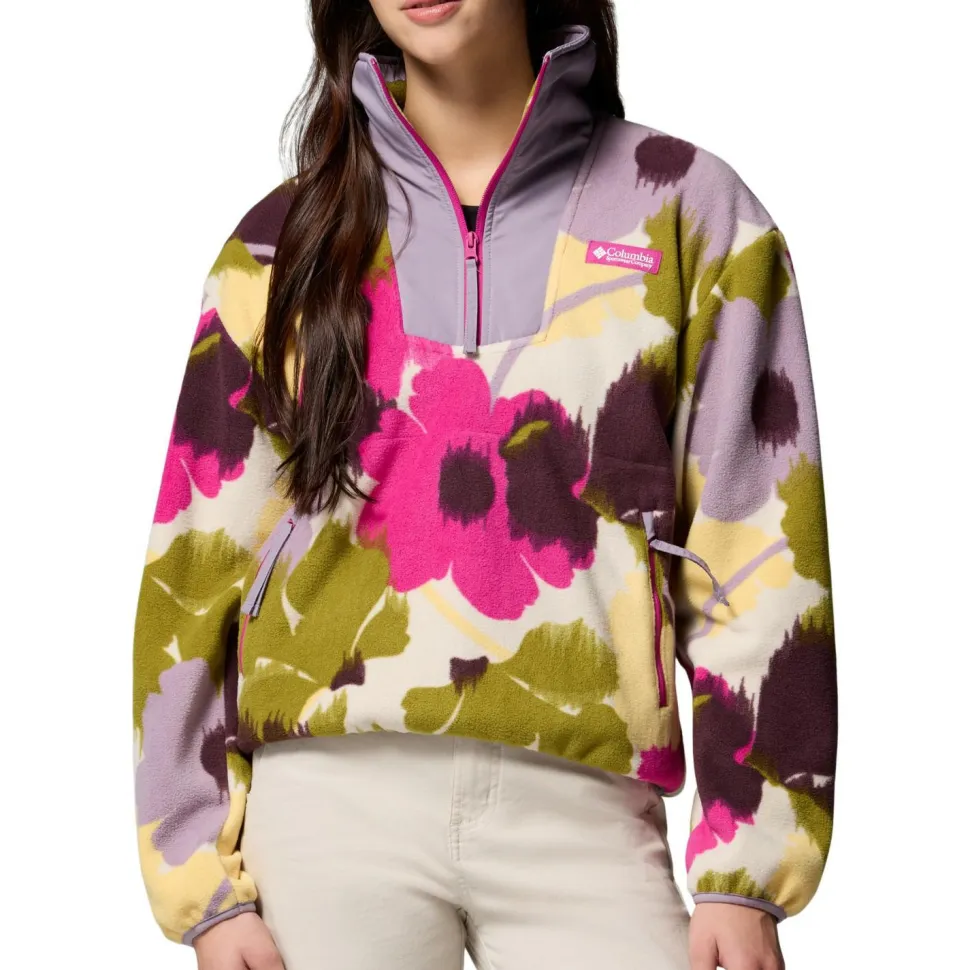Columbia - Women's Sequoia Grove Printed Half Zip - Fleecepullover