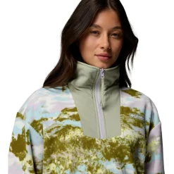 Columbia - Women's Sequoia Grove Printed Half Zip - Fleecepullover
