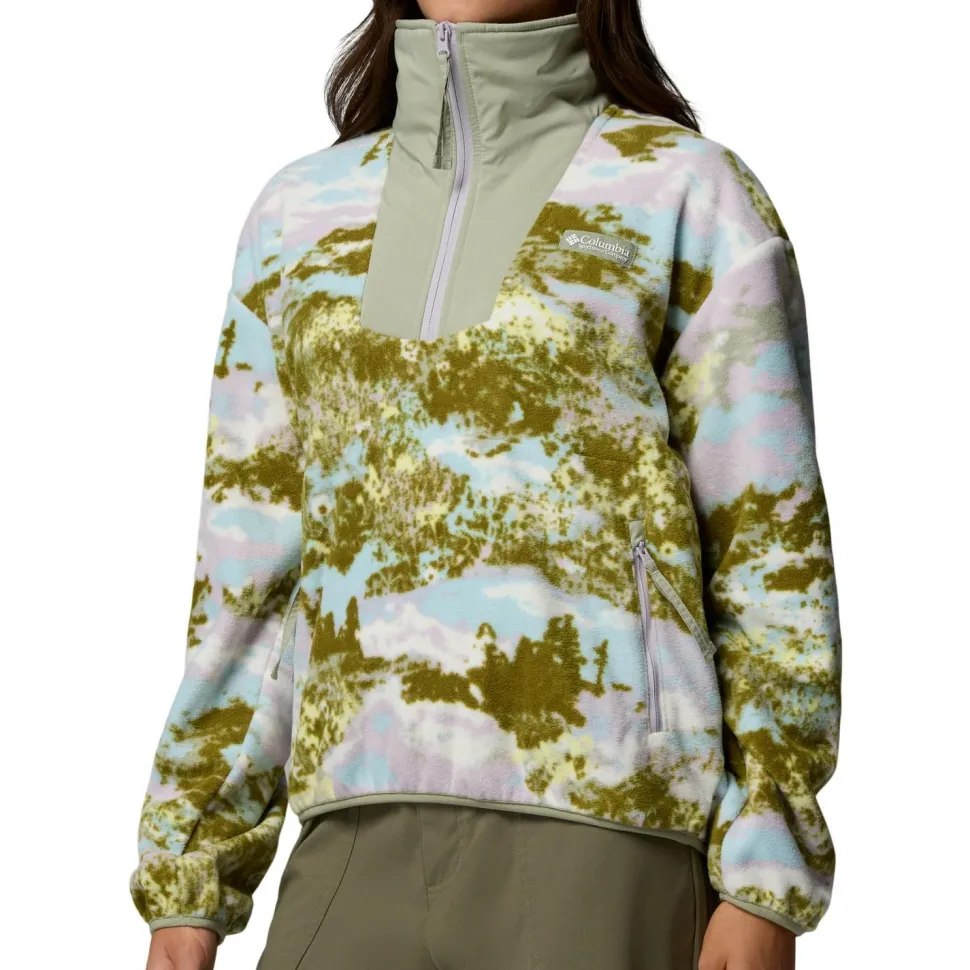 Columbia - Women's Sequoia Grove Printed Half Zip - Fleecepullover