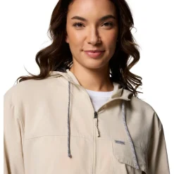 Columbia - Women's Skien Valley Hooded L/S Shirt - Windjacke