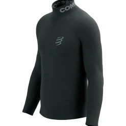 Compressport - 3D Thermo Half Zip L/S Top - Laufshirt