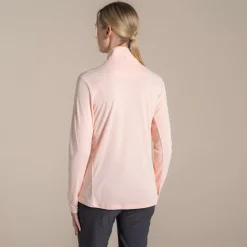 Craghoppers - Women's Nosilife Solarshield+ Half Zip Top - Longsleeve