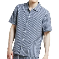 DEDICATED - Shirt Brantevik Work Stripe - Hemd