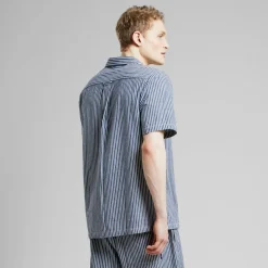 DEDICATED - Shirt Brantevik Work Stripe - Hemd