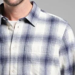 DEDICATED - Shirt Rute Flannel Shadow Check - Hemd