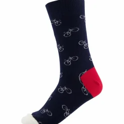 DEDICATED - Socks Sigtuna Bike Pattern - Multifunktionssocken