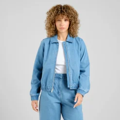 DEDICATED - Women's Jacket Sunna Denim - Freizeitjacke
