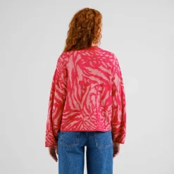 DEDICATED - Women's Sweater Limhamn Animal - Pullover