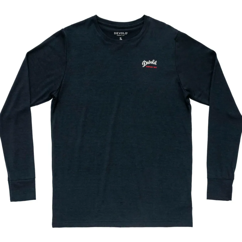 Devold - Classic Script L/S - Merinoshirt