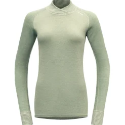 Devold - Women's Kvitegga Cross Neck - Merinoshirt