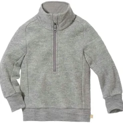 disana - Kid's Troyer Half-Zip - Merinopullover