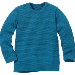 disana - Kid's Wabenstrick-Pullover - Wollpullover