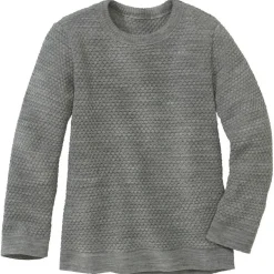 disana - Kid's Wabenstrick-Pullover - Wollpullover