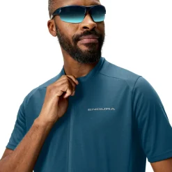 Endura - Loop S/S Zipped Jersey - Radtrikot