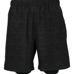 ENDURANCE - Vanclause Melange 2-In-1 Shorts - Laufshorts