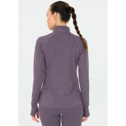 ENDURANCE - Women's Canna V2.0 Melange Midlayer - Laufshirt
