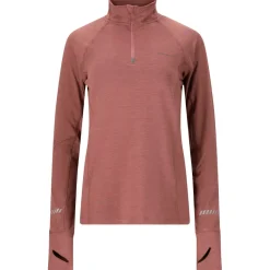ENDURANCE - Women's Canna V2.0 Melange Midlayer - Laufshirt