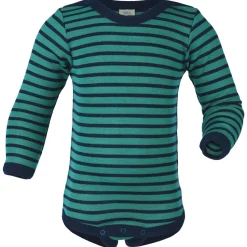 Engel - Baby Body L/S mit Druckknöpfen geringelt