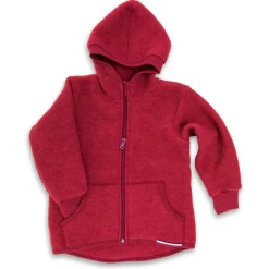 Engel - Kinder Kapuzenjacke Wollfleece - Wolljacke