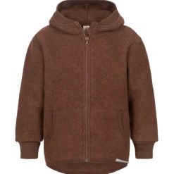 Engel - Kinder Kapuzenjacke Wollfleece - Wolljacke