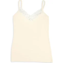 Engel - Women's Top mit Spitze - Seidenunterwäsche