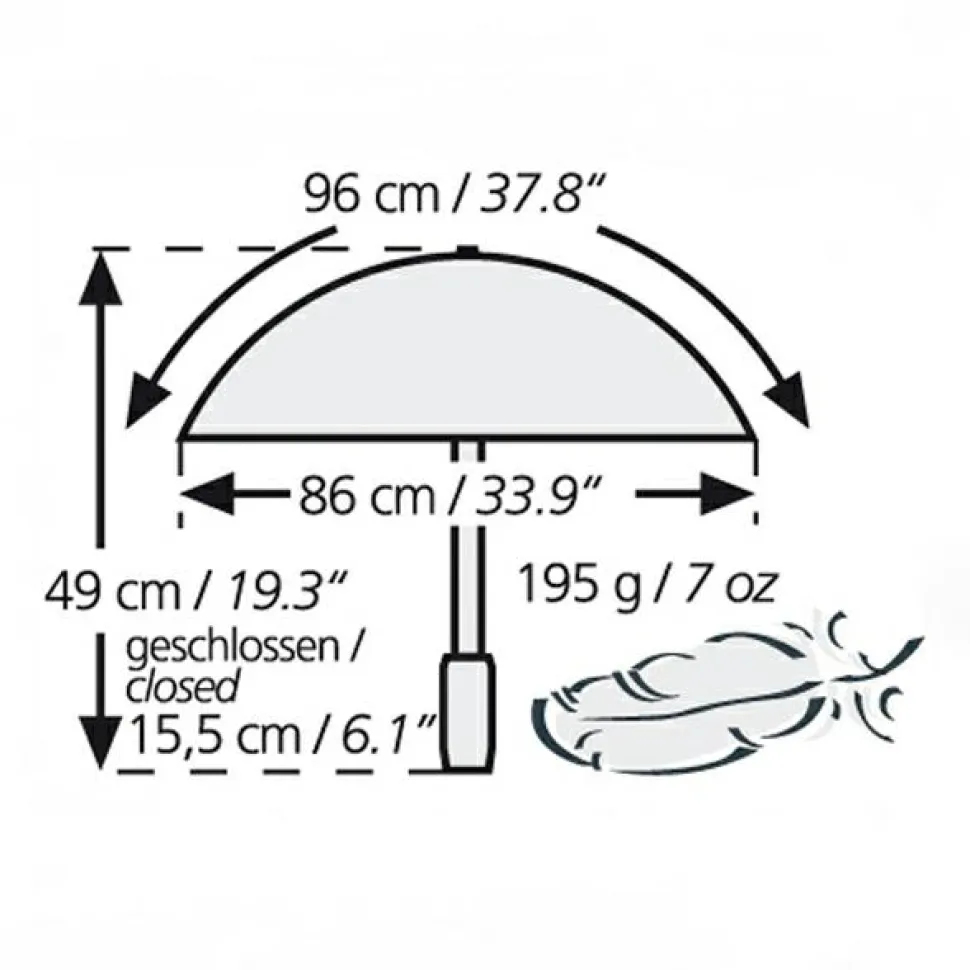 EuroSchirm - Dainty - Regenschirm