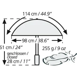 EuroSchirm - Light Trek - Regenschirm