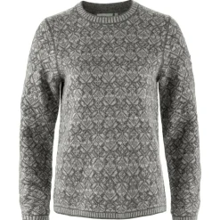 Fjällräven - Women's Snow Round Neck Sweater - Wollpullover