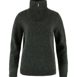 Fjällräven - Women's Övik Half Zip Knit - Wollpullover