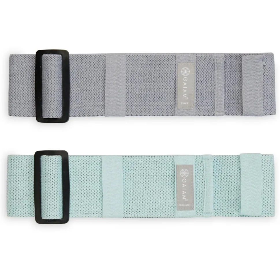 GAIAM - Fitness Adjustable Hipbands 2-Pack - Fitnessband