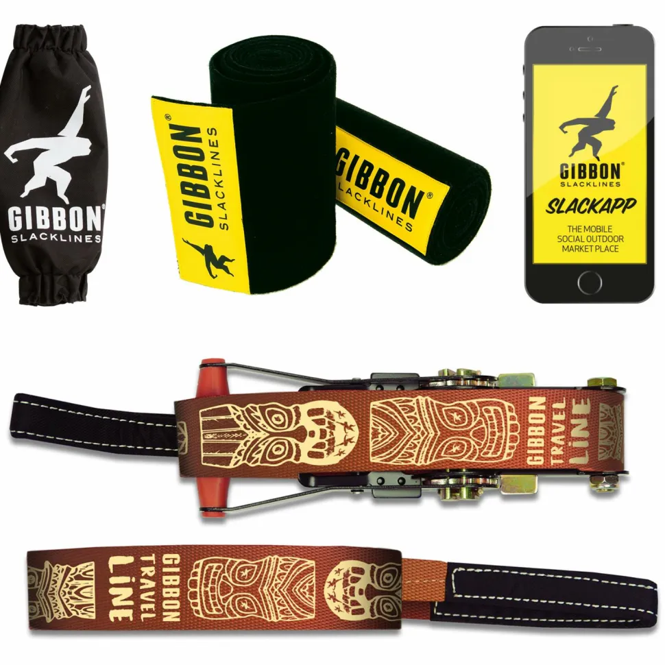 Gibbon Slacklines - Travelline Treewear Set
