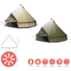 Grand Canyon - Indiana 8 - Gruppenzelt