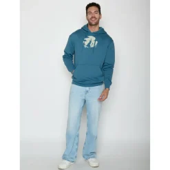 GreenBomb - Nature Clouds Ride Joy Hoodie - Hoodie
