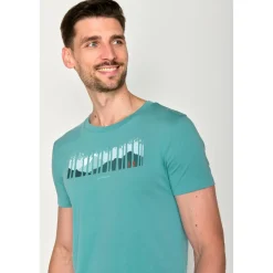 GreenBomb - Nature Forest Couple Guide T-Shirt - T-Shirt