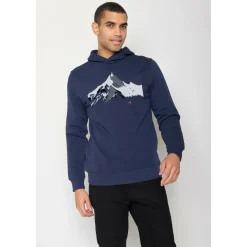 GreenBomb - Nature Mountain Ski Star Hoodie Cotton - Hoodie