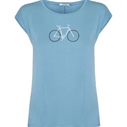 GreenBomb - Women's Bike Handdrawn Timid - T-Shirt