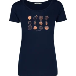 GreenBomb - Women's Bike Strawberry Loves T-Shirt - T-Shirt