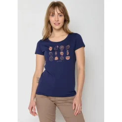 GreenBomb - Women's Bike Strawberry Loves T-Shirt - T-Shirt